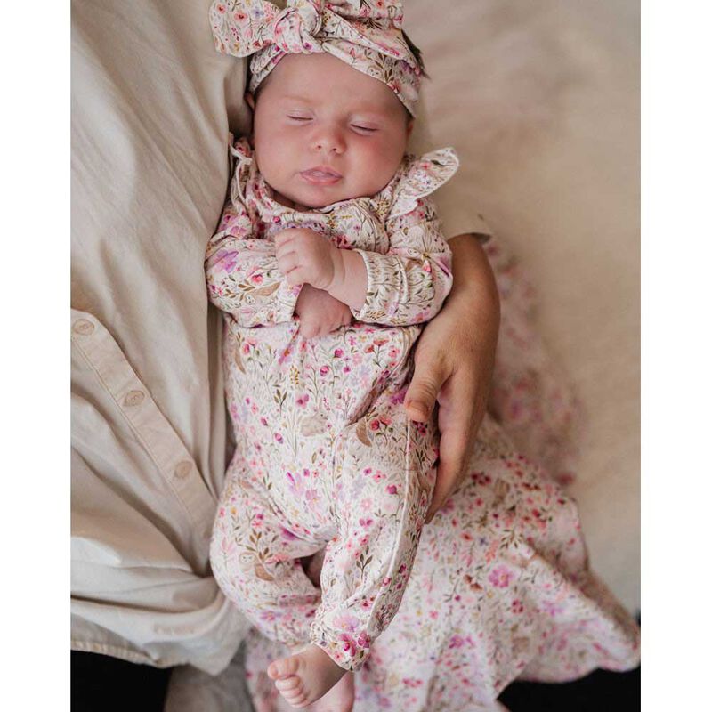 Bébé Flossy Ls Zip Romper image number 2